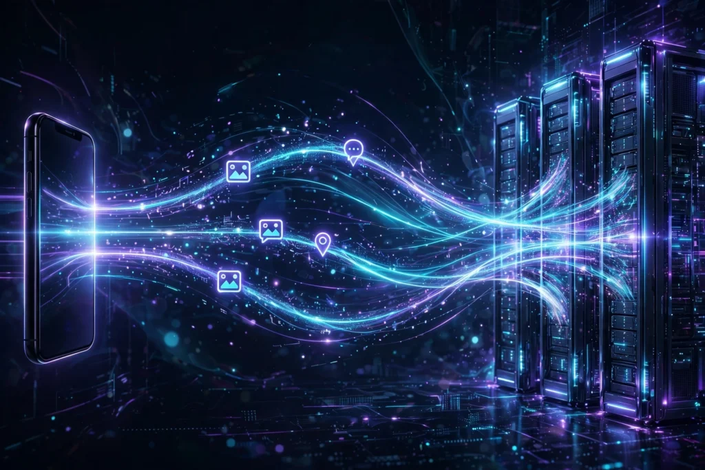 Meta 25 billion fine: personal data flowing from phones to servers