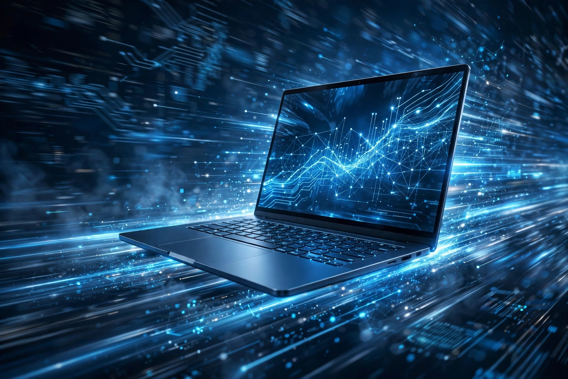 Person frustrated with a slow laptop next to a fast one — how to speed up a slow laptop in 2026